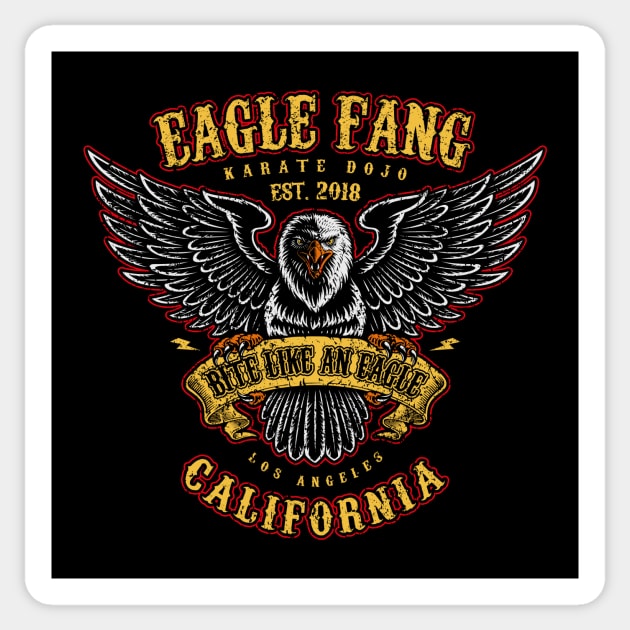 Eagle Fang Club Patch Sticker by Olipop